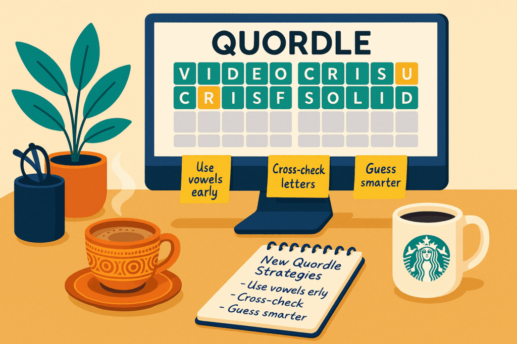 How to Win Quordle Daily in 6 Steps – Proven Puzzle Strategies 5 How to Win Quordle ? know on Quordles.com