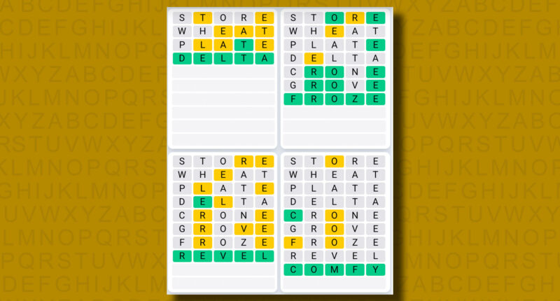 Quordle May 30 2025 Answers & Hints – Today’s Quordle Puzzle Solution