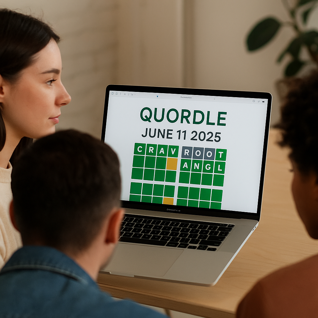 š§© JuneāÆ11āÆ2025 Quordle Answer & Full Breakdown 3 Quordle June 11 2025 answer